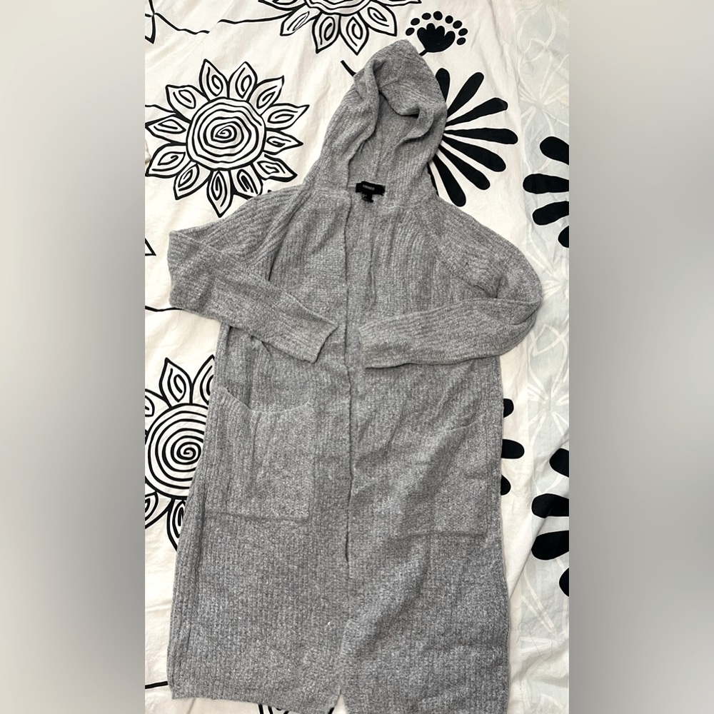 Forever 21 cardigan with hood